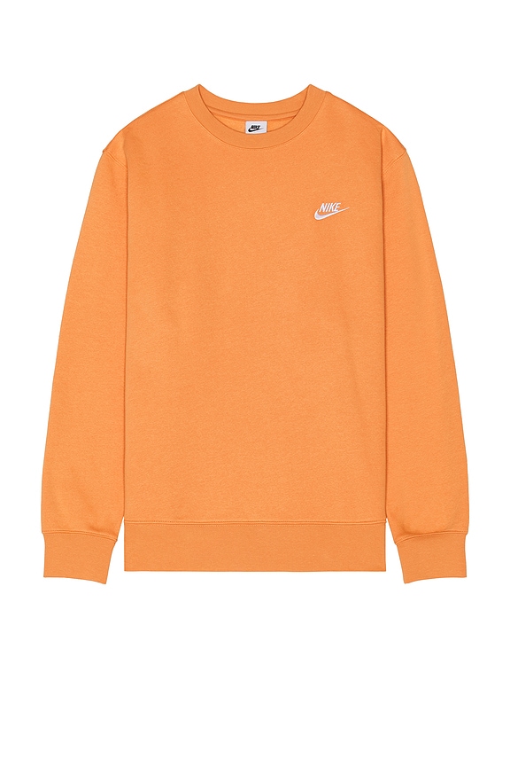 view 1 of 5 Nsw Club Crew Neck Sweatshirt in Copper Moon & White