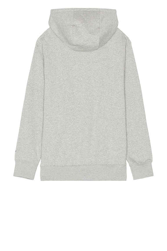 view 2 of 4 SWEAT À CAPUCHE CLUB SEASONAL in Dark Grey Heather, Light Smoke Grey, & Black