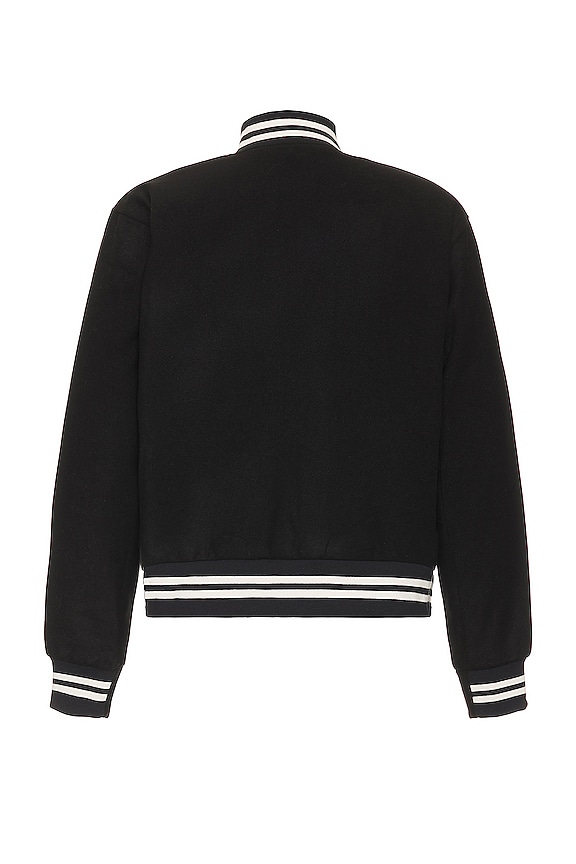 view 2 of 3 M NK AU VARSITY JKT in Black