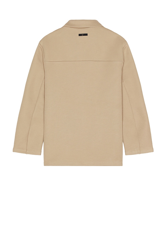 view 2 of 4 Tech Fleece Reimagined Shacket in Khaki