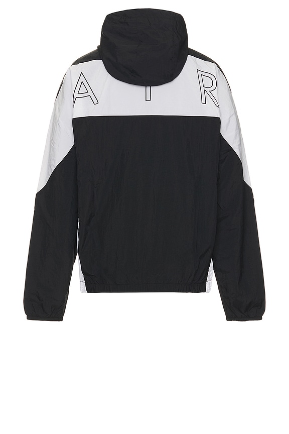 view 2 of 5 Air Woven Full Zip Jacket in Black & White