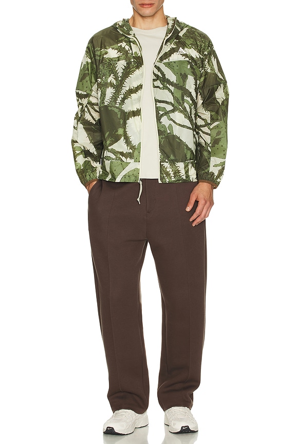 view 2 of 5 Acg Windproof Cindercone Jacket in Light Khaki, Mosswood Brown, & Summit White