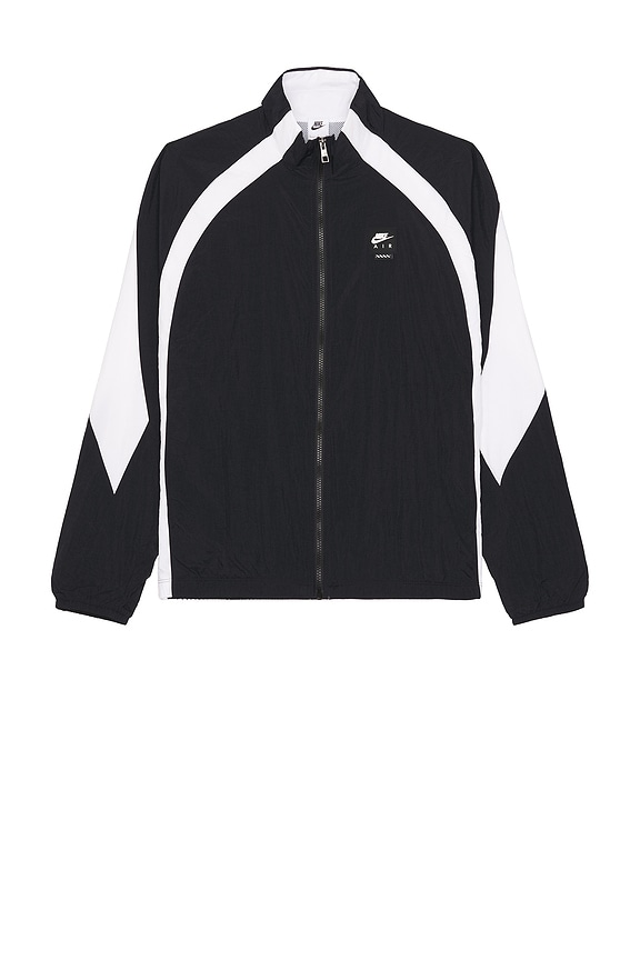 view 2 of 5 Air Woven Track Jacket in Black & White