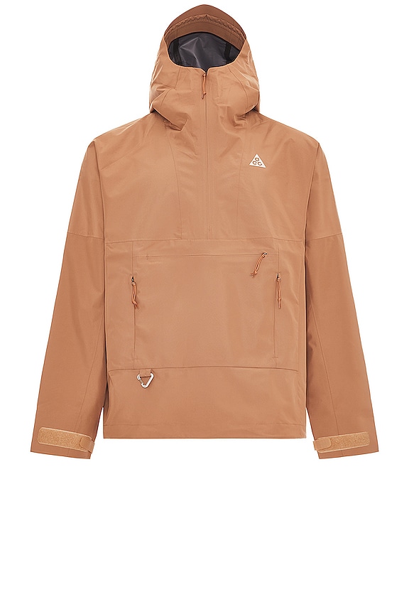 view 1 of 4 ACG Cascade Rain Jacket in Dark Driftwood & Summit White