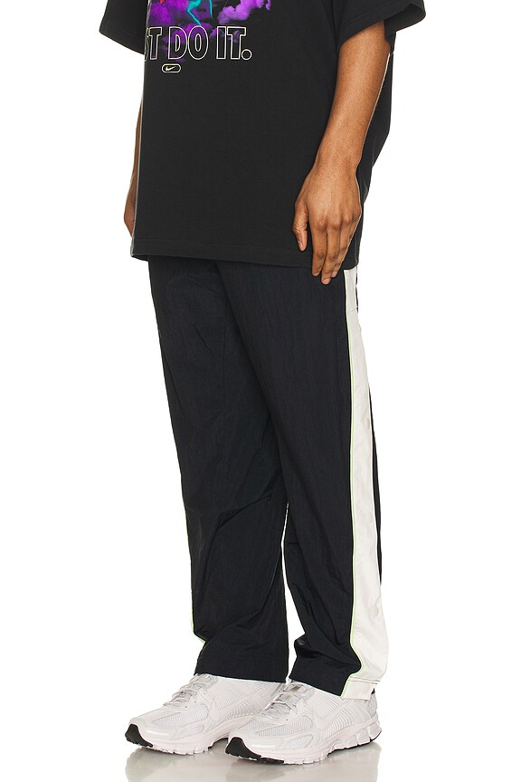 view 5 of 6 Woven Pant in Black, Phantom, & Lime Blast