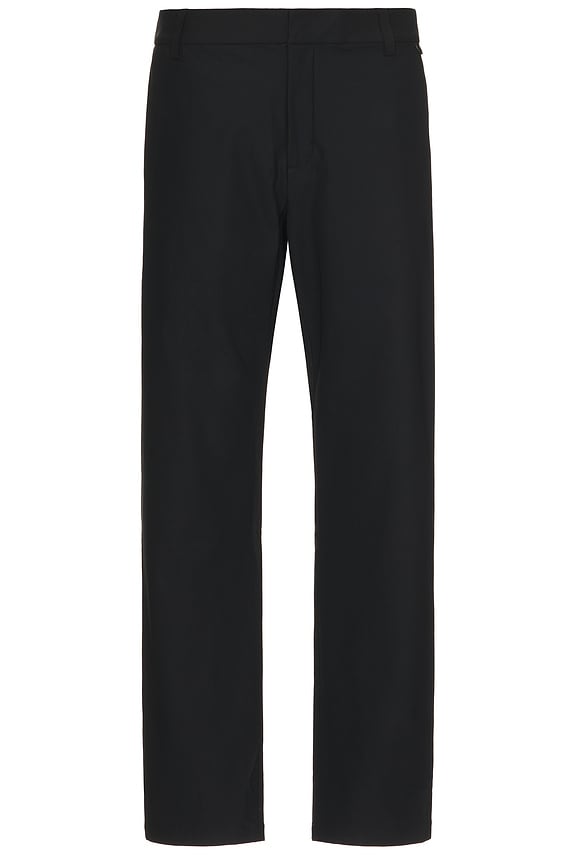 view 1 of 5 Chino Regular Pant in Black & Dark Smoke Grey