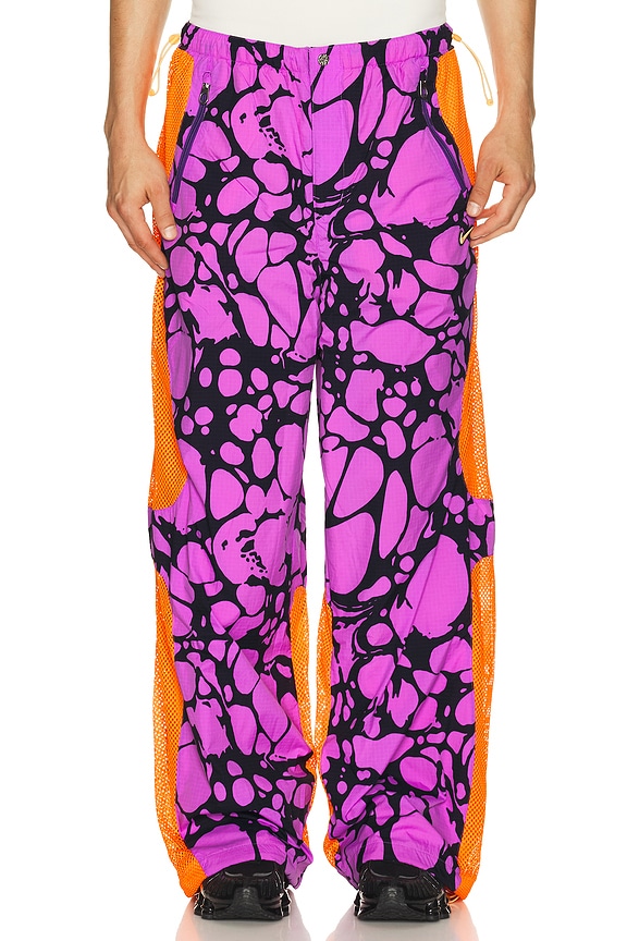 view 1 of 6 PANTALON in Bright Violet & Tangerine Tint