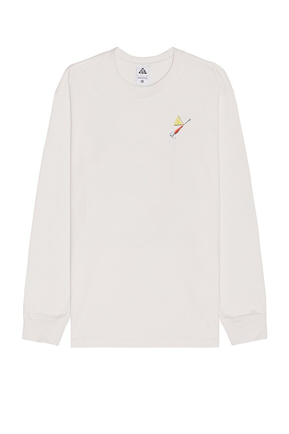 view 2 of 4 ACG - Nrg Long-Sleeve Dri-Fit T-Shirt in Summit White