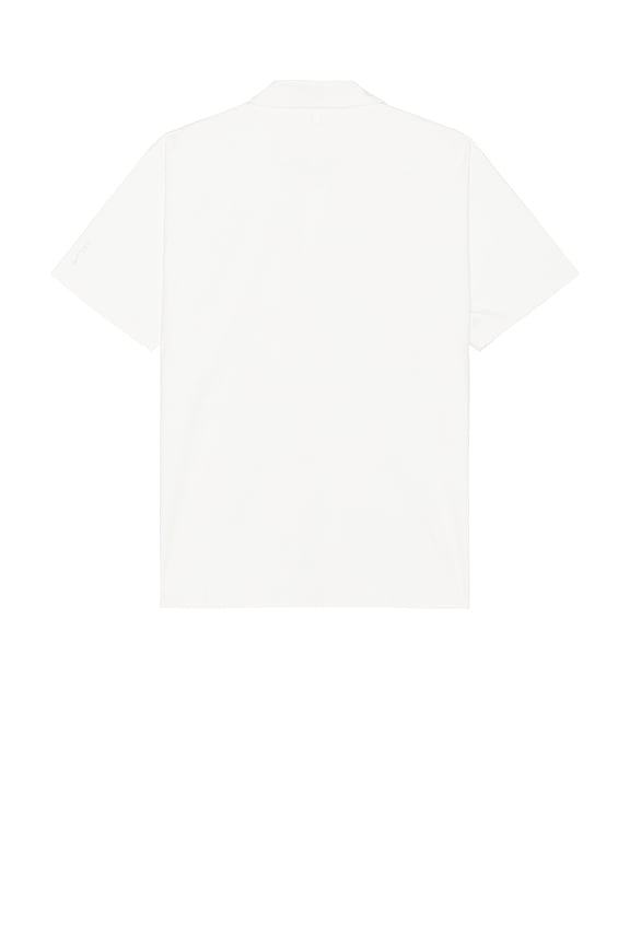 view 2 of 4 24.7 Men'S Dri-Fit Short-Sleeve Button-Down Top in Sail & Light Bone