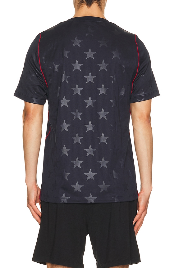 view 2 of 5 Usa Dri-Fit Jersey Short-Sleeve Stad Aw in Dark Obsidian & Pure Platinum