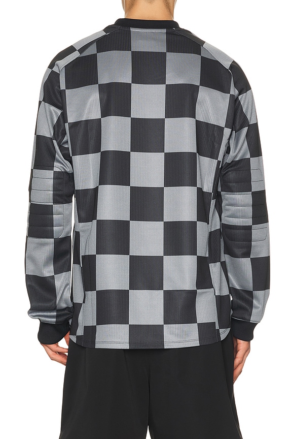 view 2 of 5 Nk Club Goalie Top Away Ftbl in Smoke Grey, Black, & Malachite