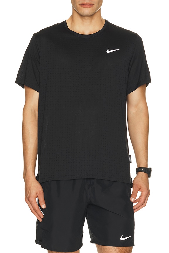 view 1 of 4 T-SHIRT MILER in Black & Reflective Silv