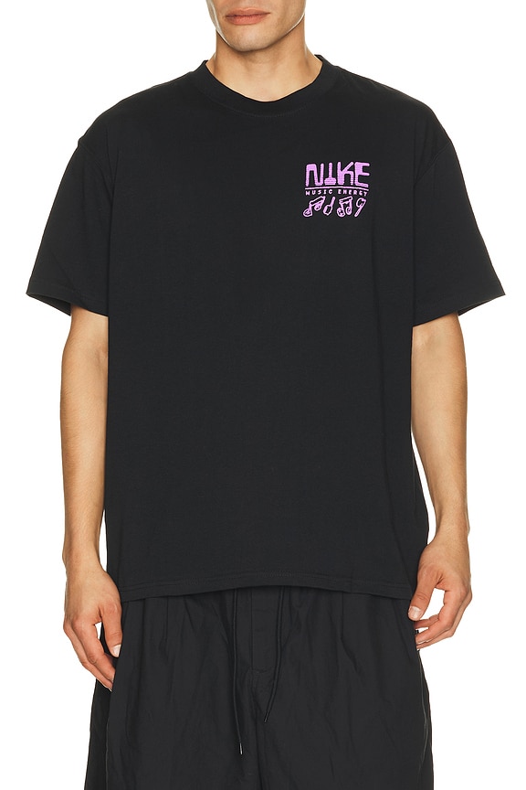view 2 of 4 T-SHIRT PEAK TEE in Black