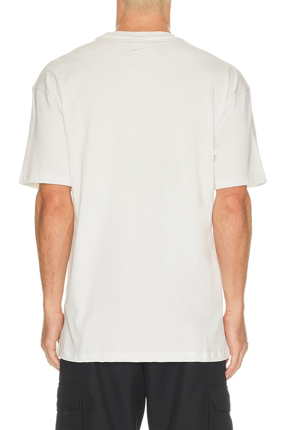 view 2 of 5 Long Sleeve Club Rules Logo Tee in Summit White