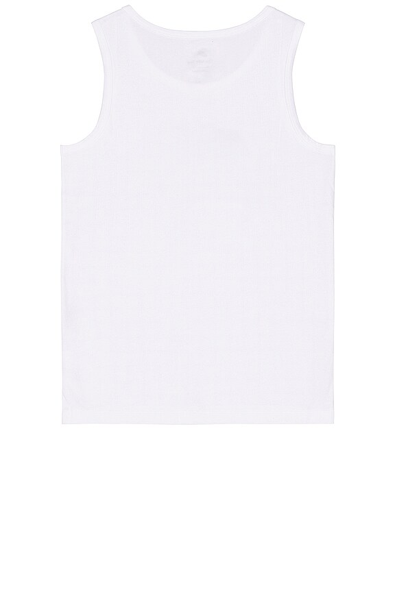 view 2 of 4 Icon Futura Tank Top in White & Black