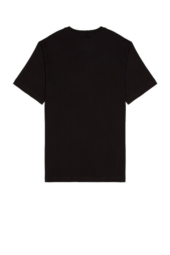 view 2 of 3 T-SHIRT in Black & University Red