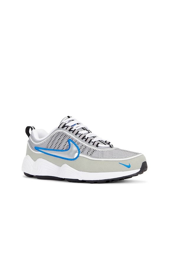 view 2 of 6 Air Zoom Spiridon Sneaker in Metallic Silver, White, & Signal