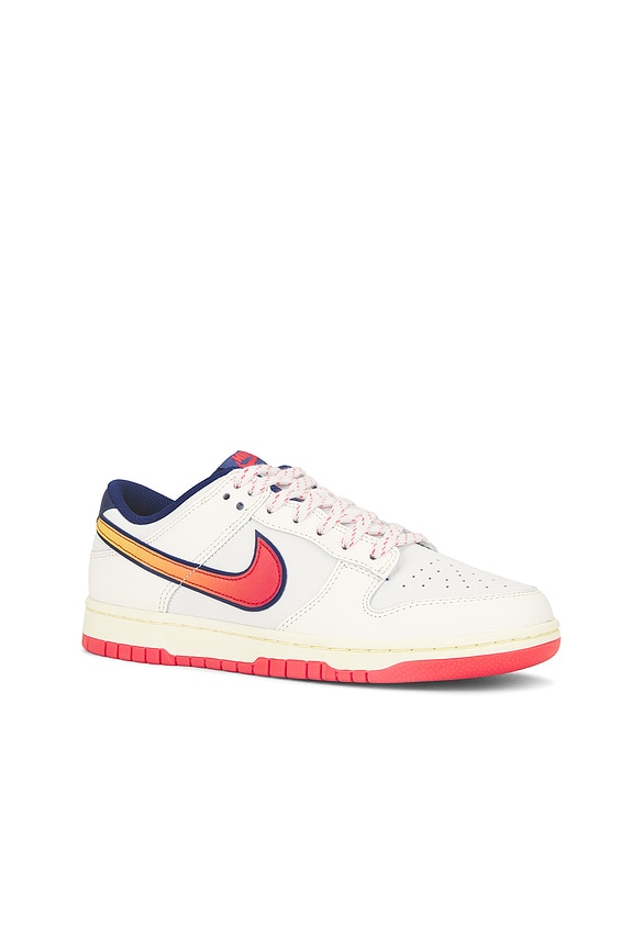 view 2 of 6 Dunk Low Retro Se Sneakers in Pale Ivory, Light Crimson, & Sail