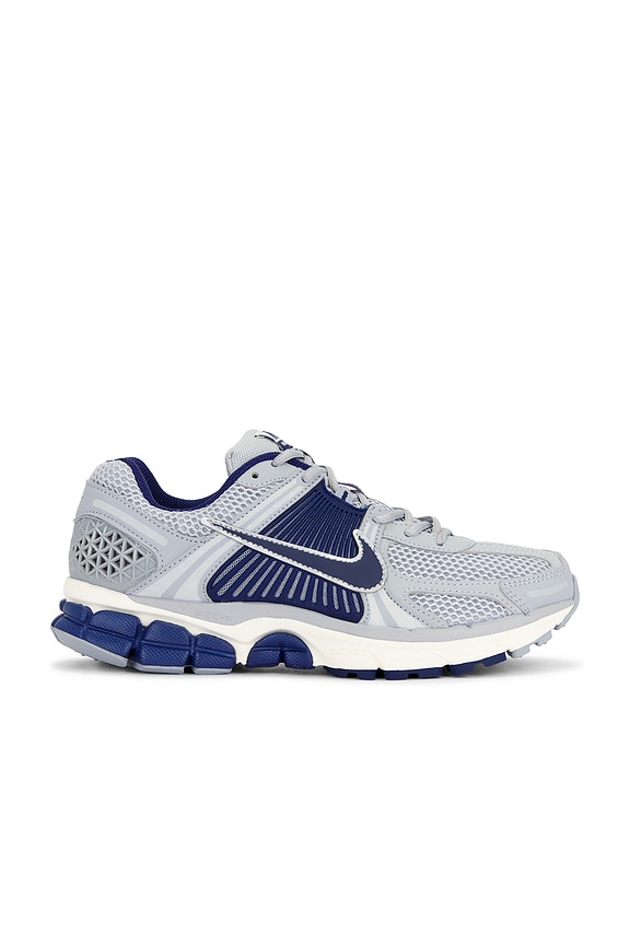 view 1 of 6 Zoom Vomero 5 Sneakers in Vast Grey, Blue Void-wolf Grey, & Pale Ivory