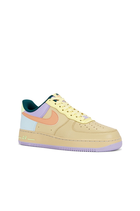 view 2 of 6 Nike Air Force 1 '07 Sneakers in Sesame, Apricot Agate, & Hydrangeas
