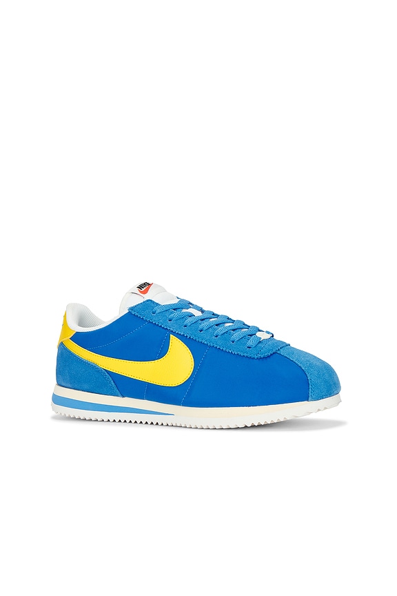view 2 of 7 Nike Cortez Textile in Light Photo Blue, Lightening, Sail, & Muslin