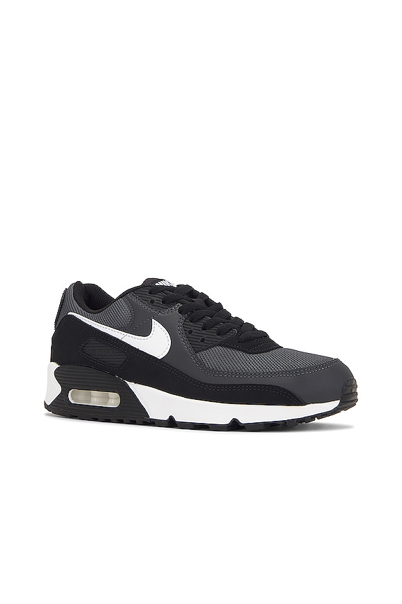 view 2 of 6 КРОССОВКИ AIR MAX 90 in Iron Grey, White, Dark Smoke Grey, & Black