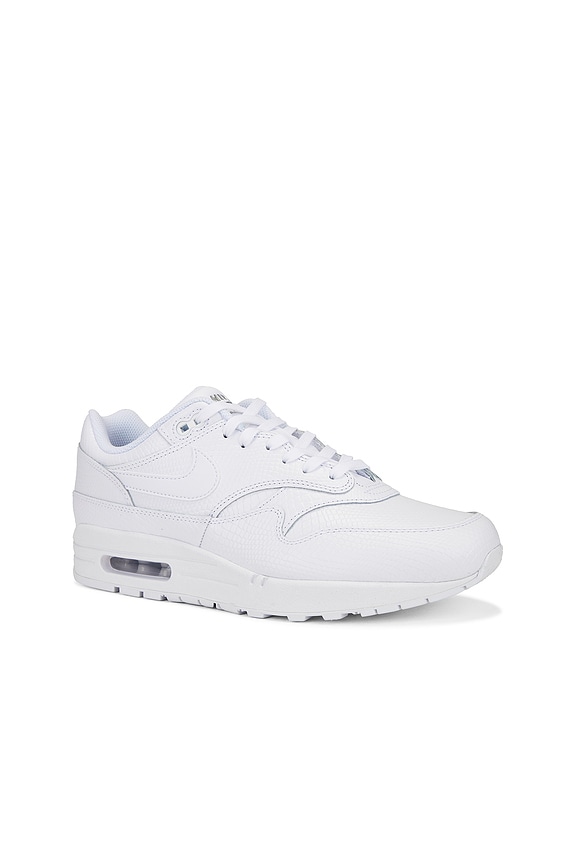 view 2 of 6 Air Max 1 Prem Sneakers in White & Pure Platinum