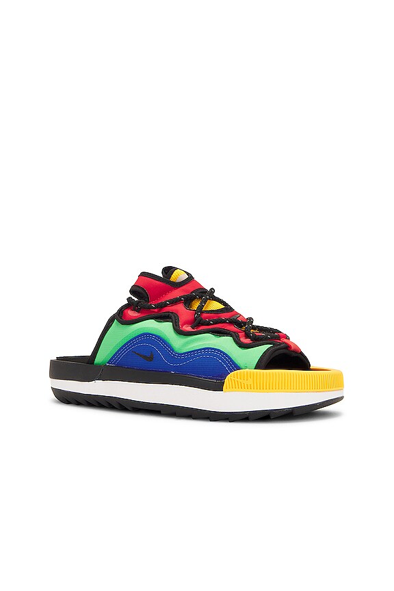 view 2 of 5 СЛАЙДЫ OFFLINE 2.0 in Light Green & University Red