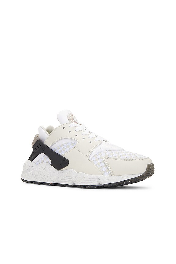 view 2 of 6 Air Huarache Crater PRM in Light Bone, White & Black