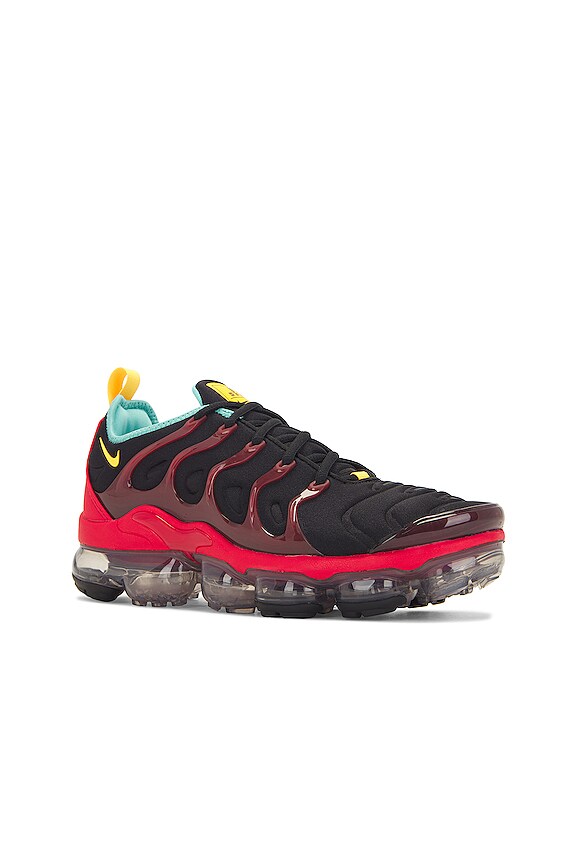 view 2 of 6 Vapormax Plus in Black, University Gold & University Red