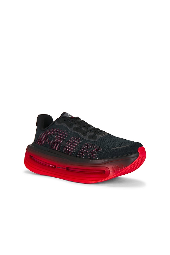 view 2 of 6 Vomero Premium Sneaker in Black, Black Bright Crimson