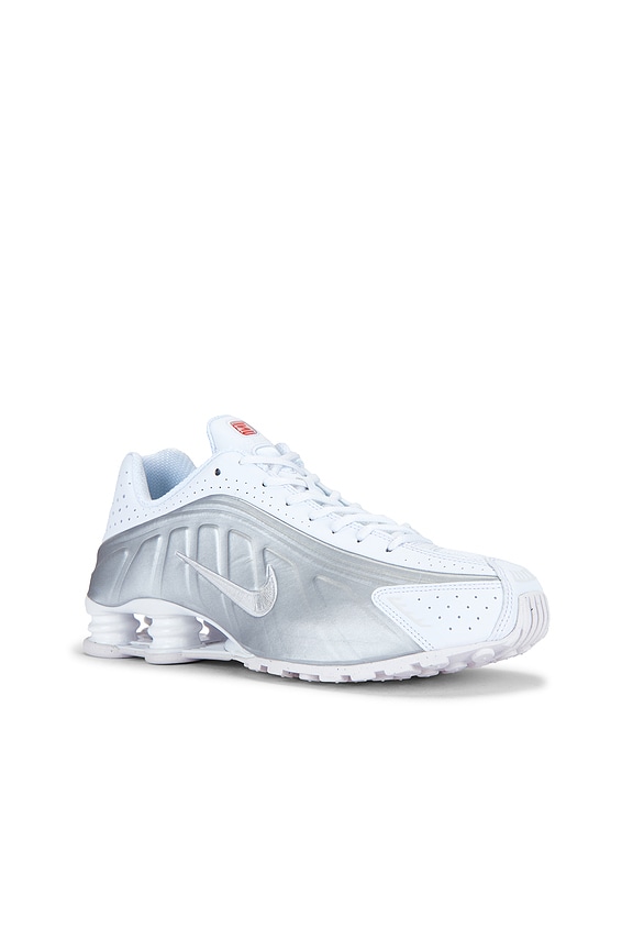 view 2 of 6 ZAPATILLA DEPORTIVA SHOX in White & Metallic Silver