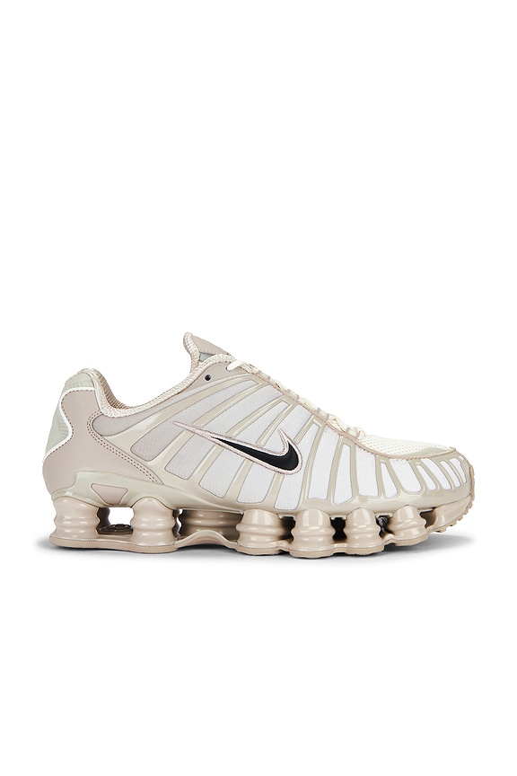 view 1 of 6 SNEAKERS SHOX TL in Cream, Black, Sail, & Desert Khaki
