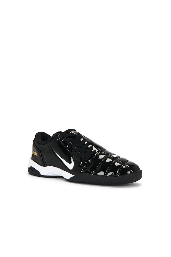 view 2 of 6 SNEAKERS T90 in Black, White & Metallic Silverr