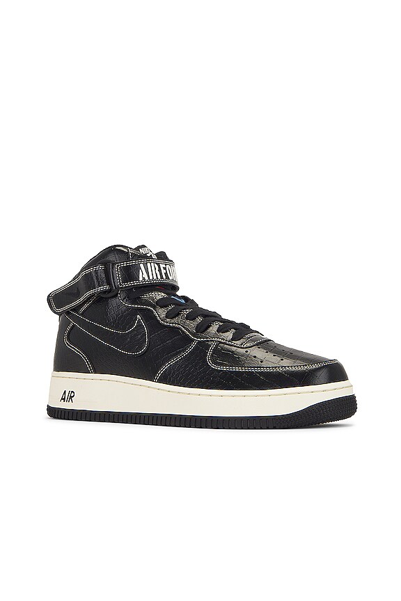 view 2 of 6 Air Force 1 Mid '07 LV8 in Black & Pale Ivory