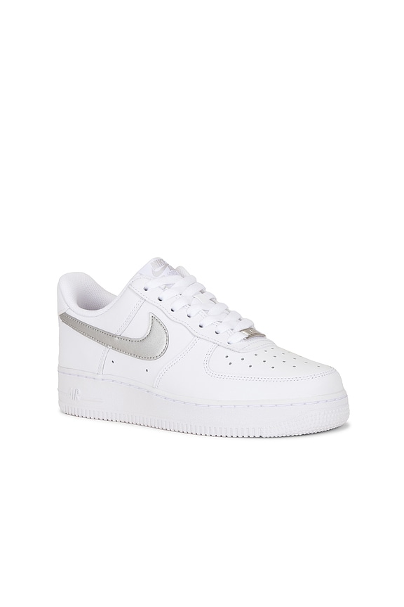 view 2 of 6 SNEAKERS AIR FORCE in White & Metallic Silver