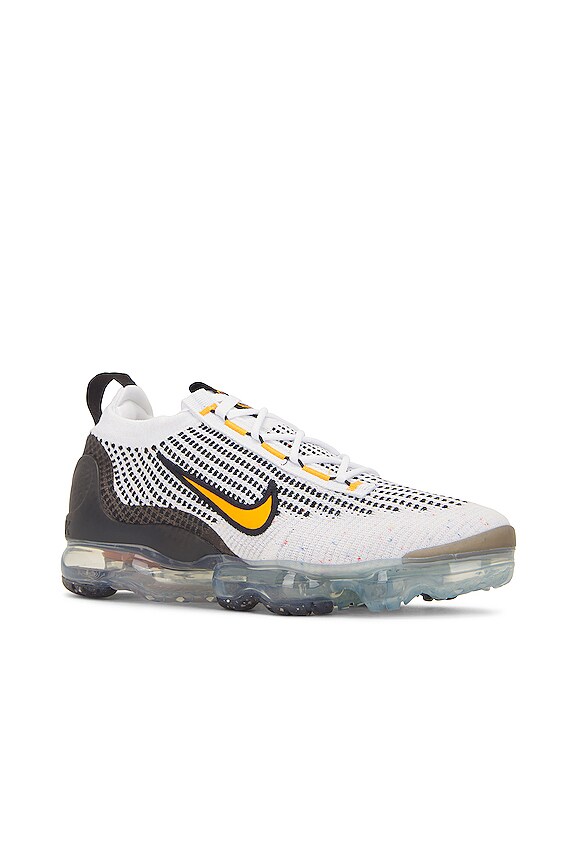 view 2 of 6 Air VaporMax 2021 in White, Kumquat, Black, & Anthracite