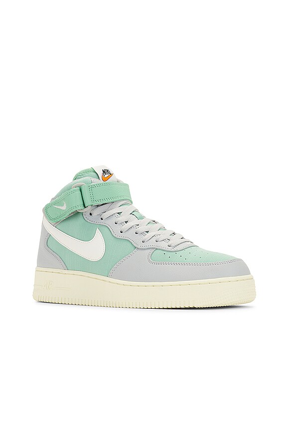 view 2 of 7 Air Force 1 Mid '07 LX in Grey Fog, Sail & Enamel Green