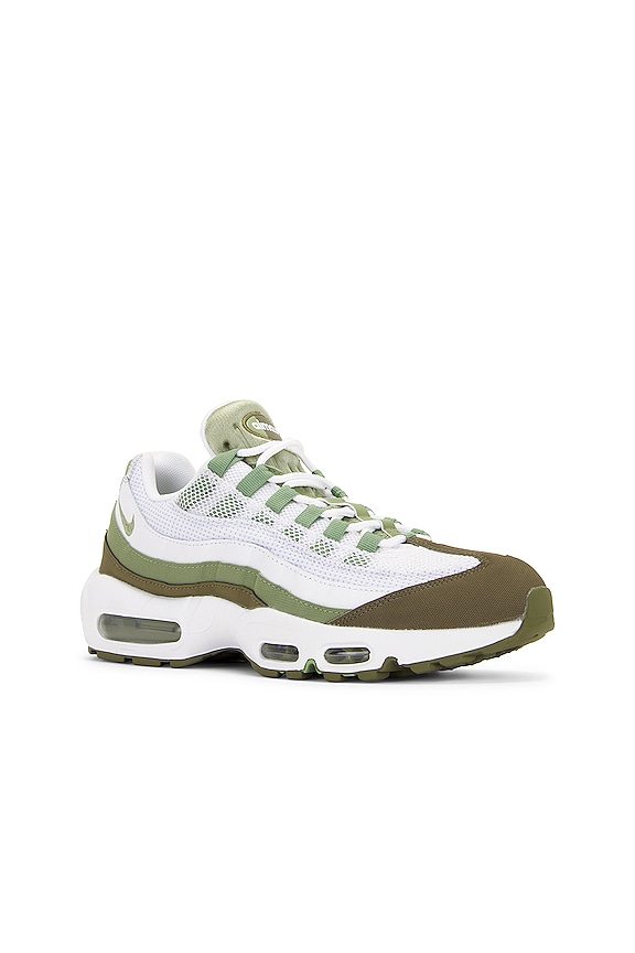 view 2 of 6 ZAPATILLAS DEPORTIVAS AIR MAX 95 in White, Oil Green, & Medium Olive