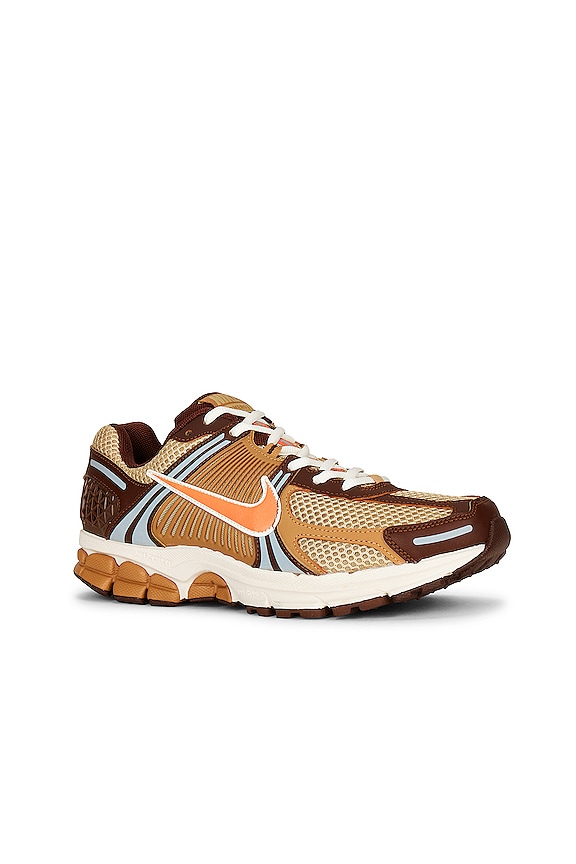 view 2 of 6 Zoom Vomero 5 Sneakers in Wheat Grass, Gold Suede, & Cacao Wow