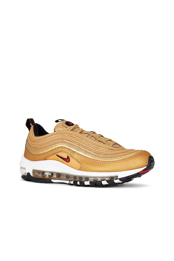 view 2 of 6 Air Max 97 Og Sneakers in Metallic Gold, Varsity Red, Black, & White