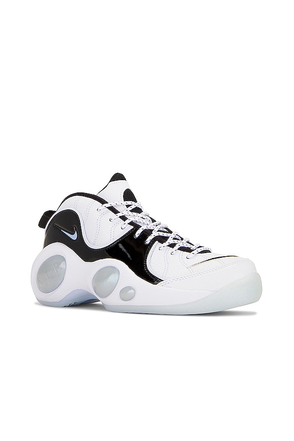 view 2 of 6 Air Zoom Flight 95 in White, Multi, & Cobalt Bliss