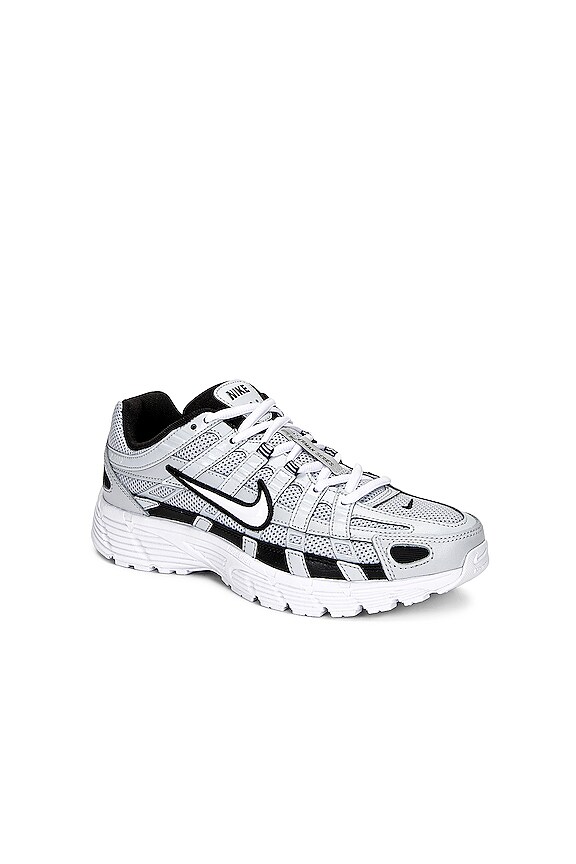 view 2 of 6 P-6000 Sneaker in Pure Platinum, White, & Black