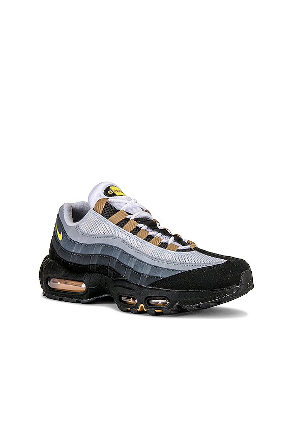 view 2 of 6 Air Max 95 in White, Yellow Strike, Wolf Grey & Cool Grey