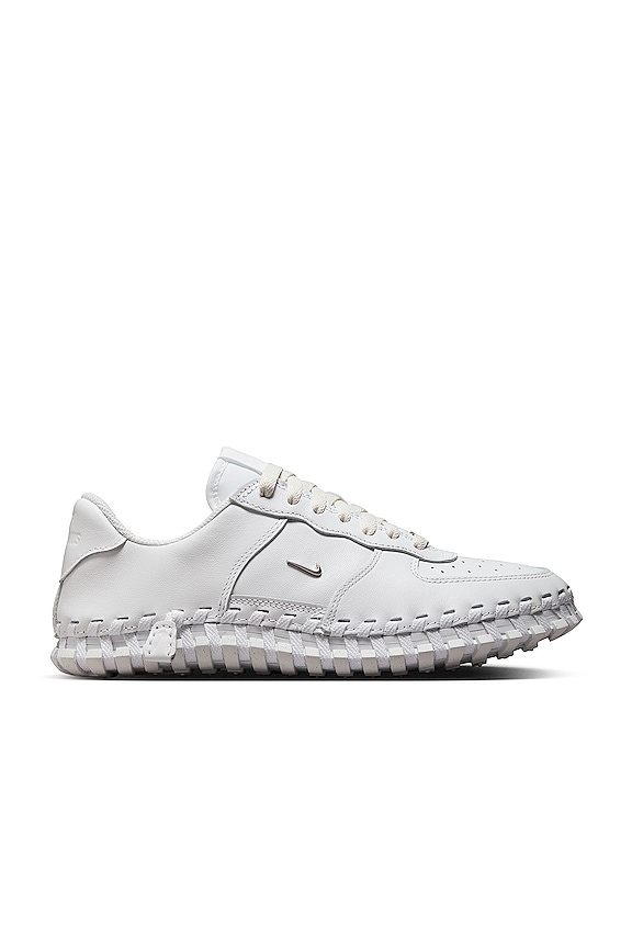 Nike X Jacquemus J Force Low Lx Sp In White Metallic Silver White Phantom Revolve