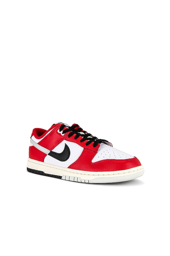 view 2 of 7 Dunk Low Retro Premium Sneaker in University Red, Black, & Light Silver