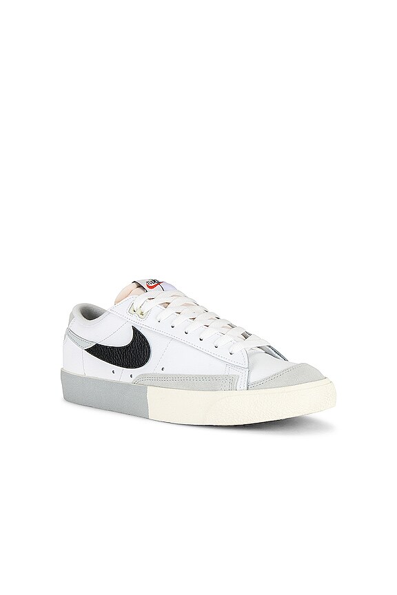 view 2 of 6 Blazer Low '77 Sneaker in Summit White, Light Silver, & Black