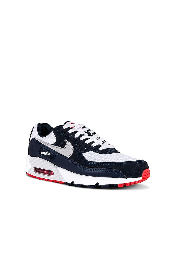 view 2 of 6 КРОССОВКИ AIR MAX 90 in Obsidian, Pure Platinum, & White