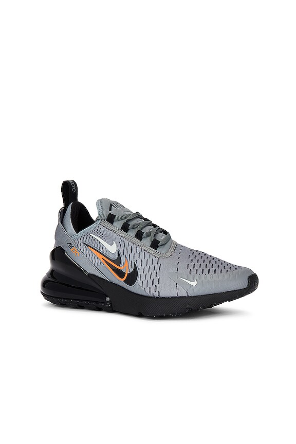 view 2 of 6 Air Max 270 Sneaker in Smoke Grey, Black, & Bright Mandar