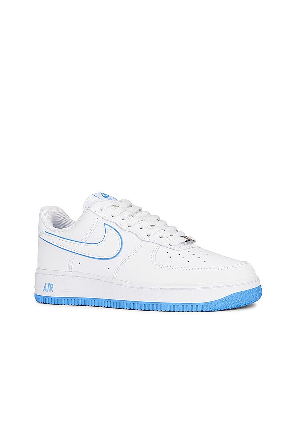 view 2 of 6 КРОССОВКИ AIR FORCE 1 in White & University Blue